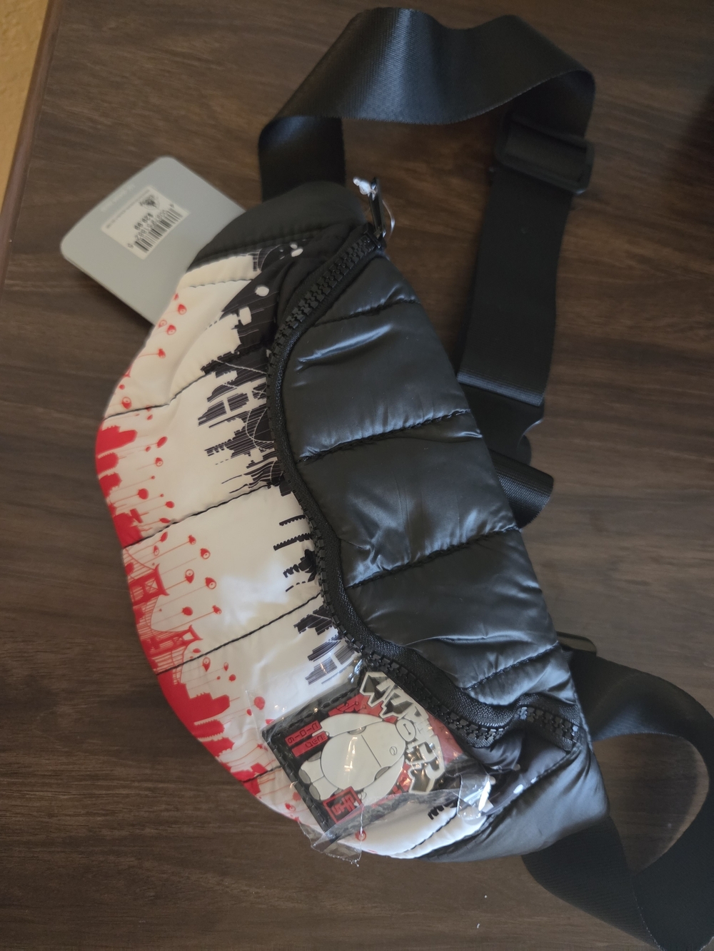 2024 Disney Parks Big Hero 6 Baymax Large Travel Belt Waist Bag Fanny Pack NWT